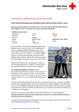 Medienmitteilung Informationskampagne SRK Kanton Luzern