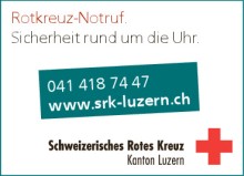 Inserat Rotkreuz-Notruf 65x47