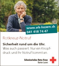 Inserat Rotkreuz-Notruf 65x72
